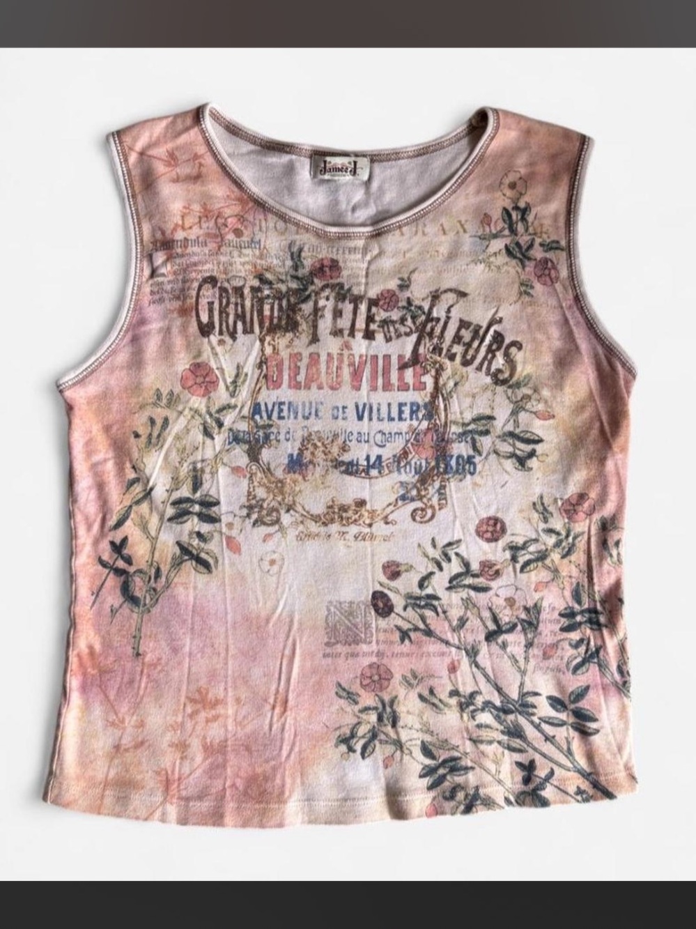 Vintage Botanical Top <3